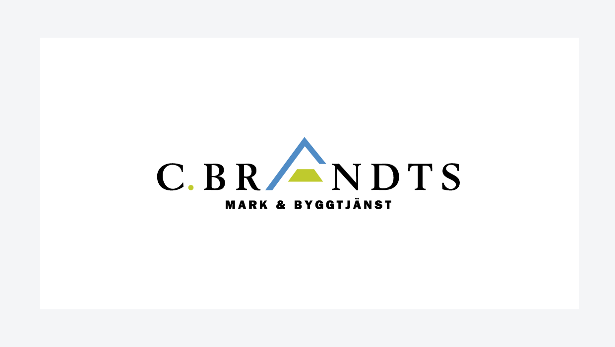 Logotyp C.Brandts Mark & Byggtjänst