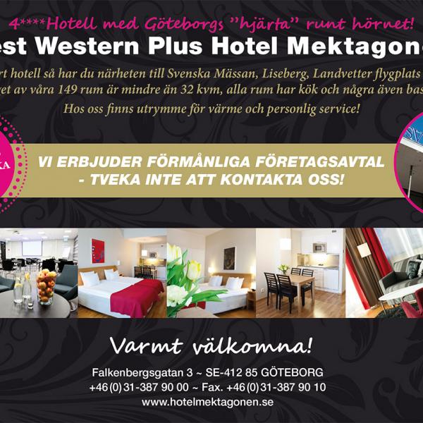 Annons Hotell Mektagonen